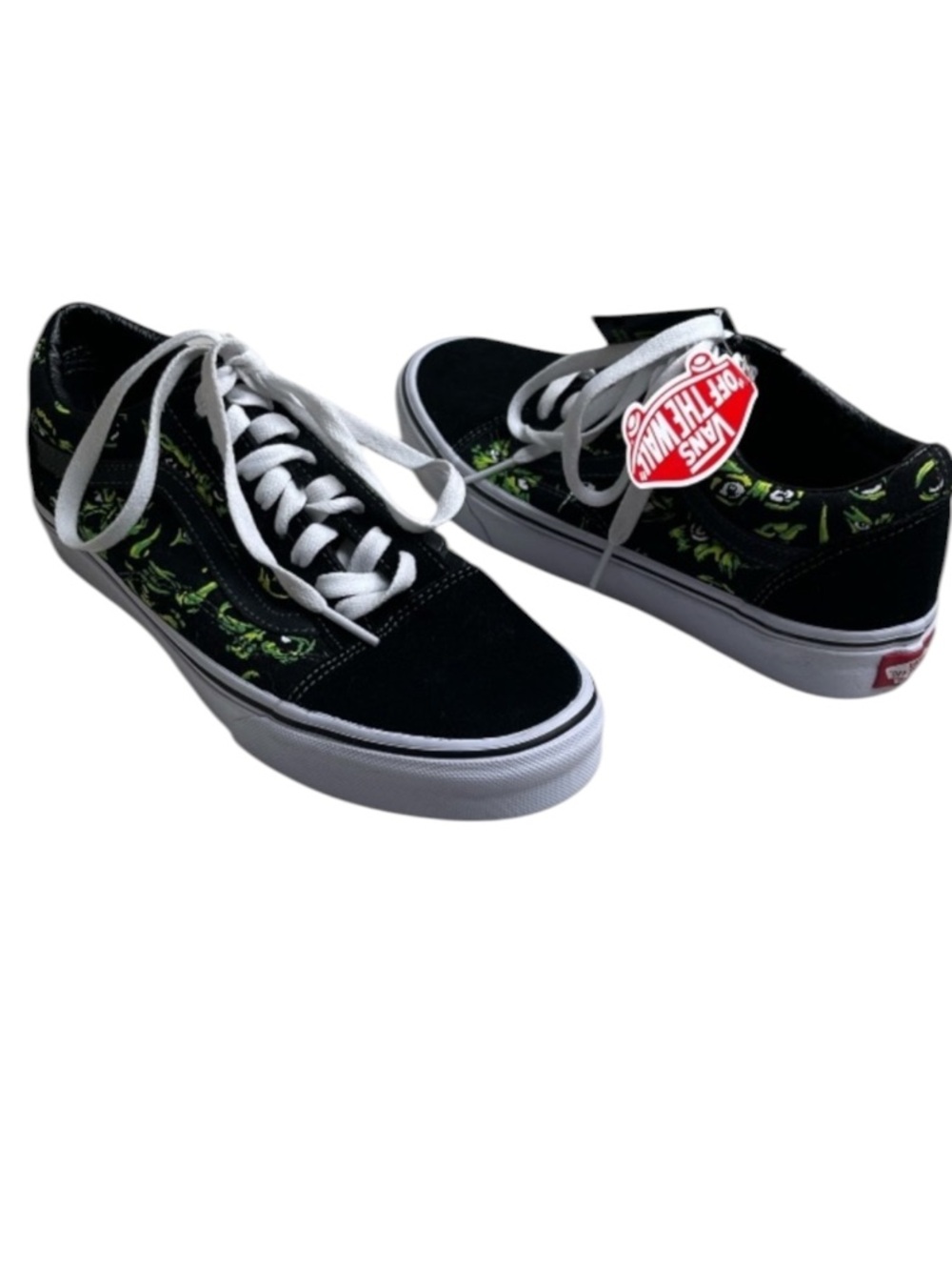 Vans Unisex NWT Old Skool Eyes In The Dark Glow In The Dark Sneakers 7M 8.5W